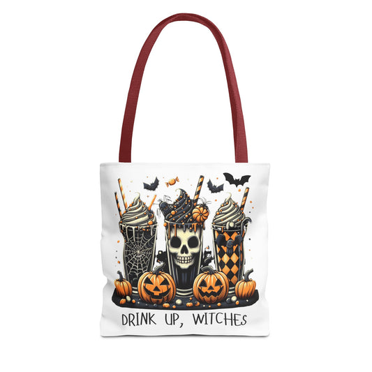 Drink Up Witches Tote Bag – Spooky Halloween Reusable Bag | Pumpkin Market Tote