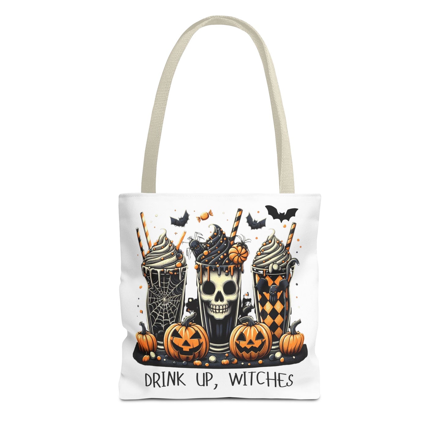 Drink Up Witches Tote Bag – Spooky Halloween Reusable Bag | Pumpkin Market Tote
