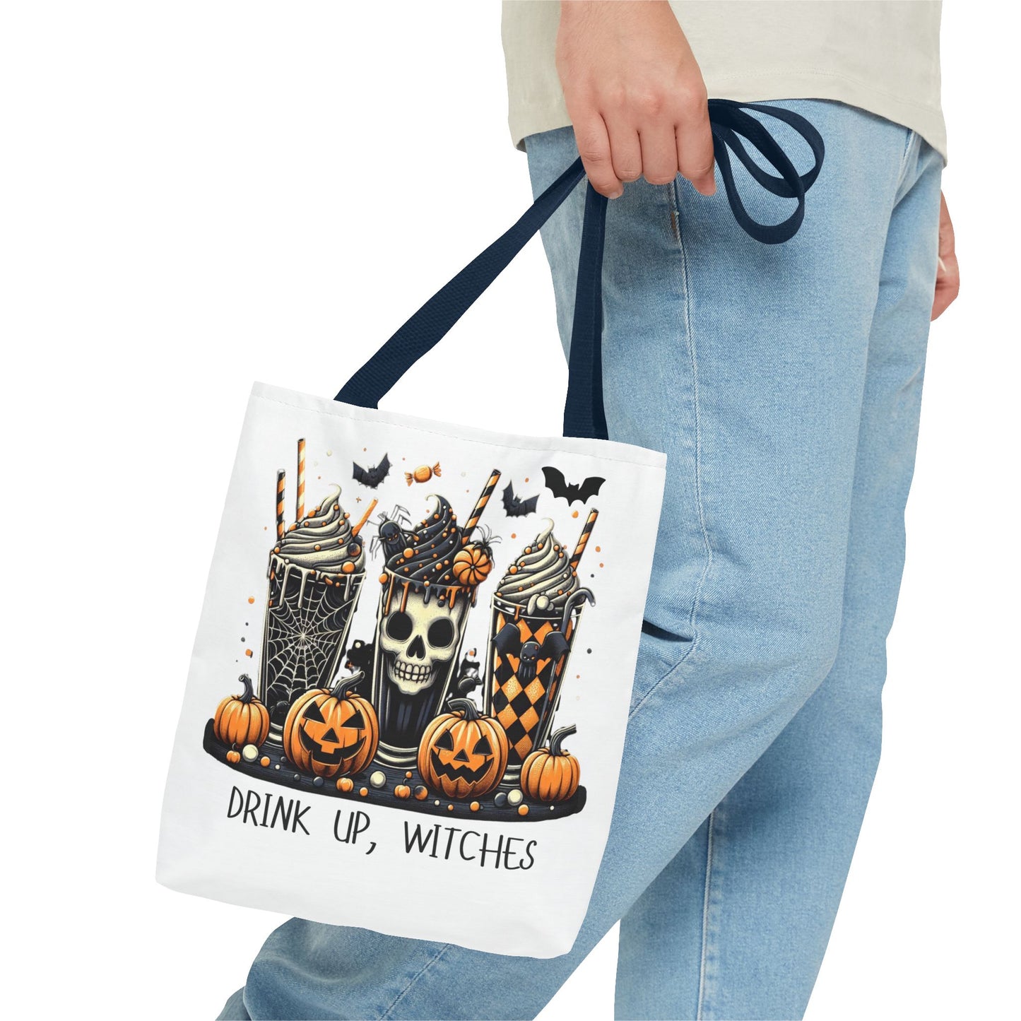 Drink Up Witches Tote Bag – Spooky Halloween Reusable Bag | Pumpkin Market Tote