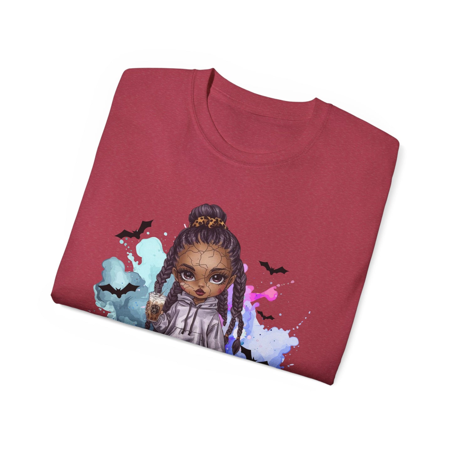 Spooky Sienna “Creepin’ It Real” Tee – Cute Halloween Shirt | Spooky Doll Vibe Fall Outfit