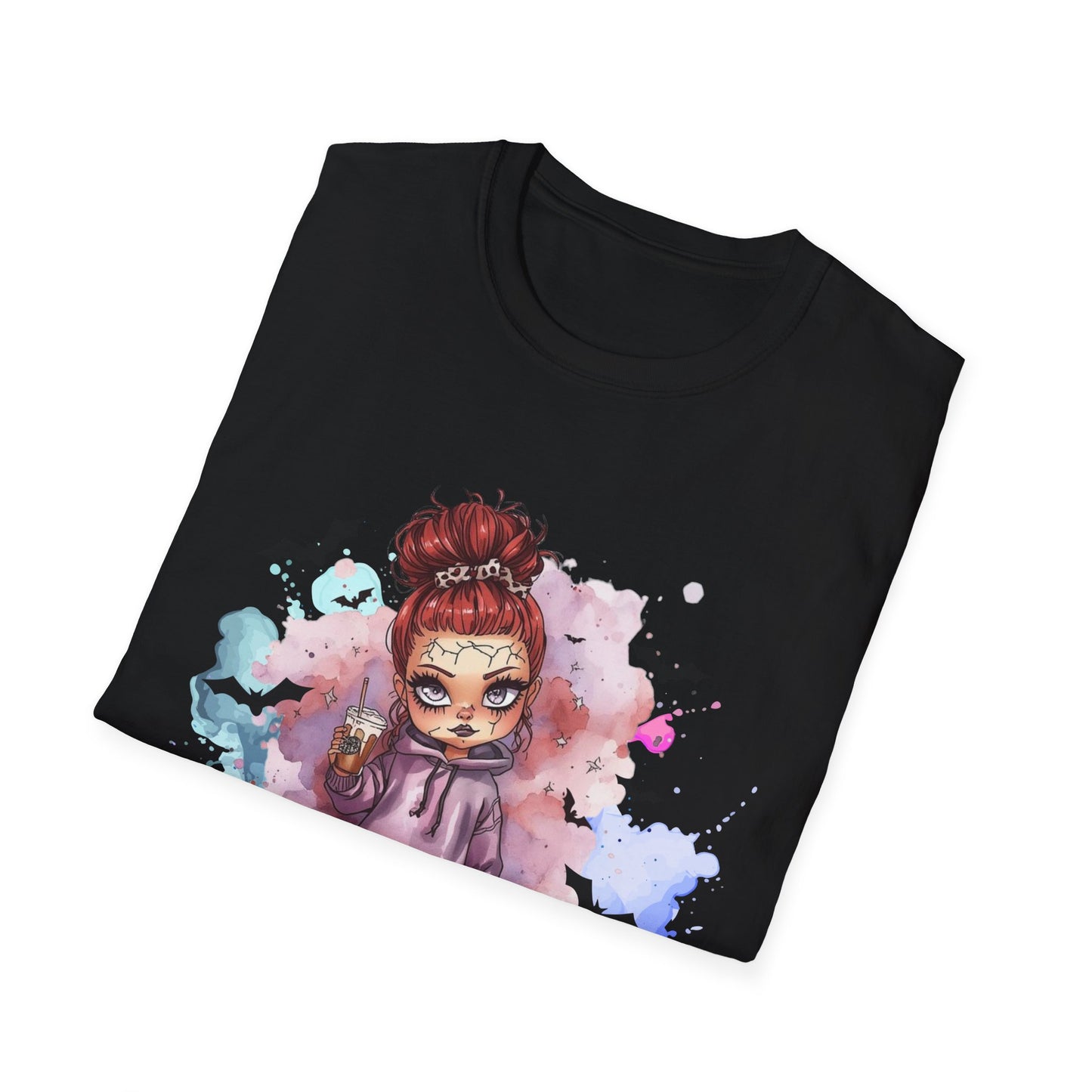 Pumpkin Pixie “Creepin’ It Real” Tee – Cute Halloween Shirt | Spooky Doll Vibe Fall Outfit