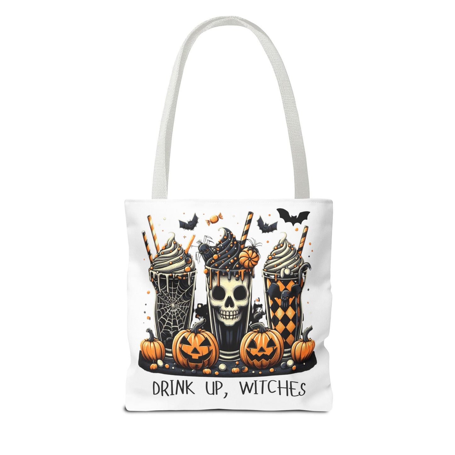 Drink Up Witches Tote Bag – Spooky Halloween Reusable Bag | Pumpkin Market Tote