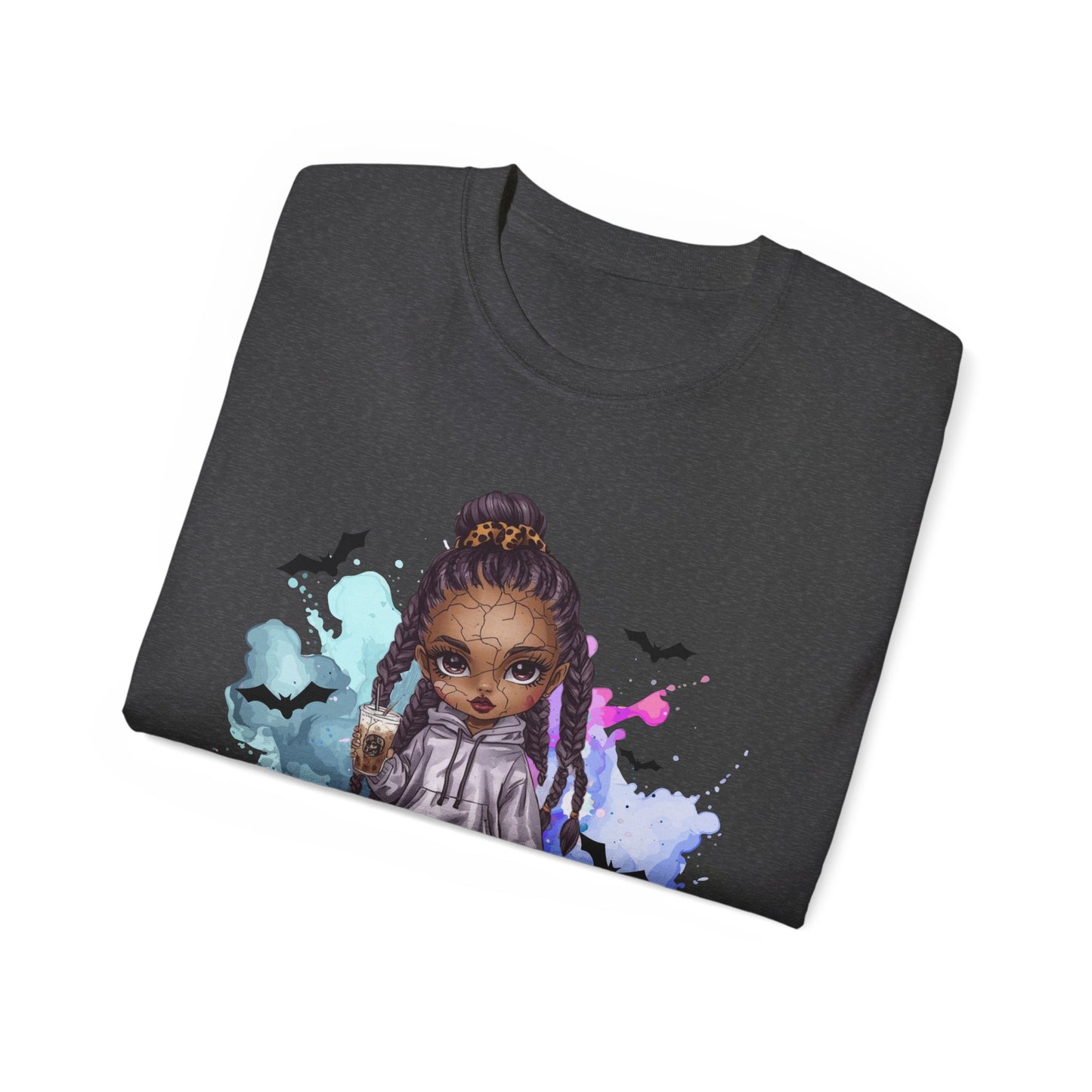 Spooky Sienna “Creepin’ It Real” Tee – Cute Halloween Shirt | Spooky Doll Vibe Fall Outfit