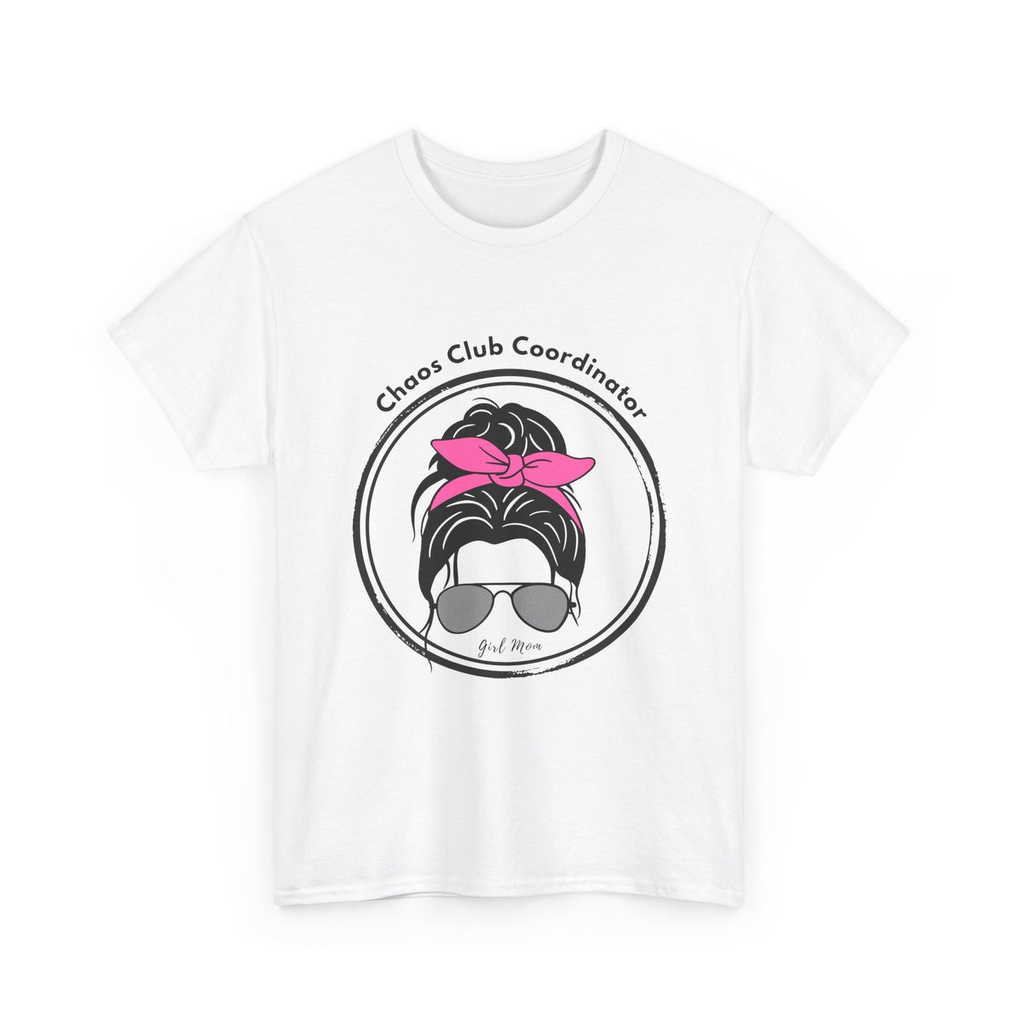 Girl Mom Chaos Club Tee – Funny Mom Graphic Shirt | Family & Everyday Casual