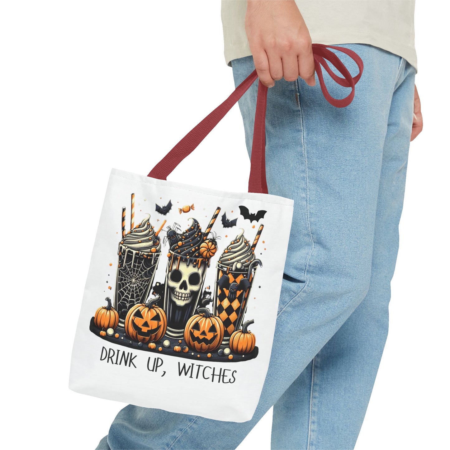 Drink Up Witches Tote Bag – Spooky Halloween Reusable Bag | Pumpkin Market Tote