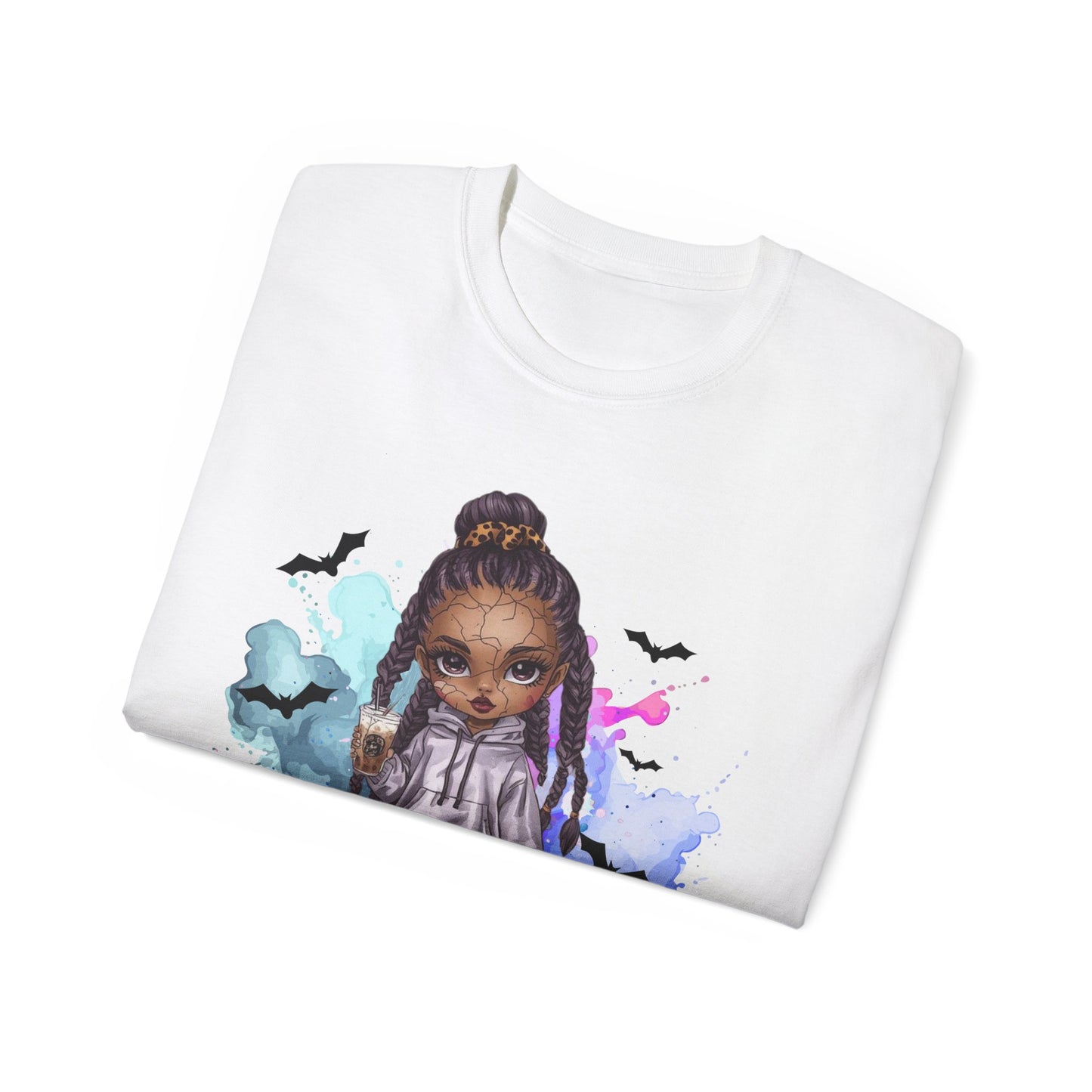Spooky Sienna “Creepin’ It Real” Tee – Cute Halloween Shirt | Spooky Doll Vibe Fall Outfit
