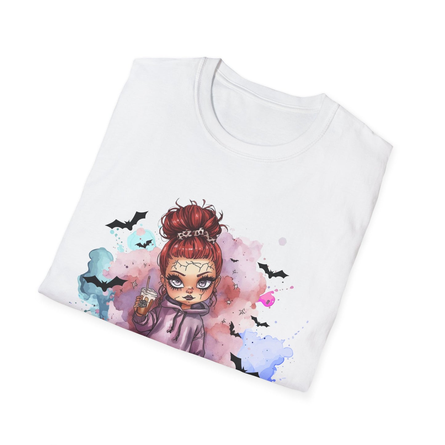 Pumpkin Pixie “Creepin’ It Real” Tee – Cute Halloween Shirt | Spooky Doll Vibe Fall Outfit