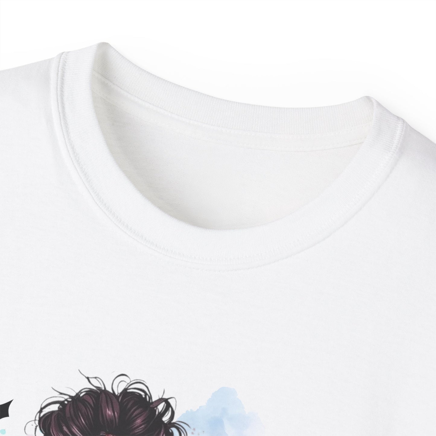 Raven Rose “Creepin’ It Real” Tee – Spooky Halloween Shirt | Gothic Doll Fall Graphic Top