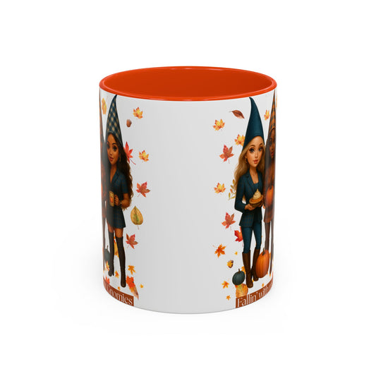 Fall Coffee Mug – “Fallin’ with My Gnomies” Autumn Cup | Pumpkin Spice Gift