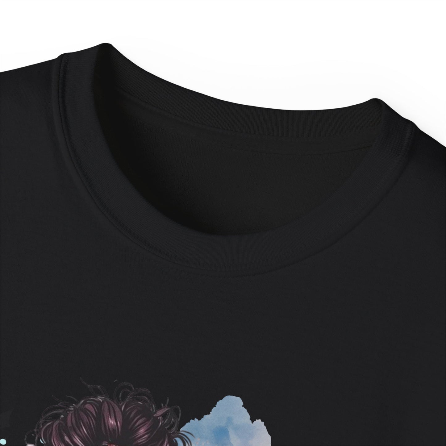 Raven Rose “Creepin’ It Real” Tee – Spooky Halloween Shirt | Gothic Doll Fall Graphic Top