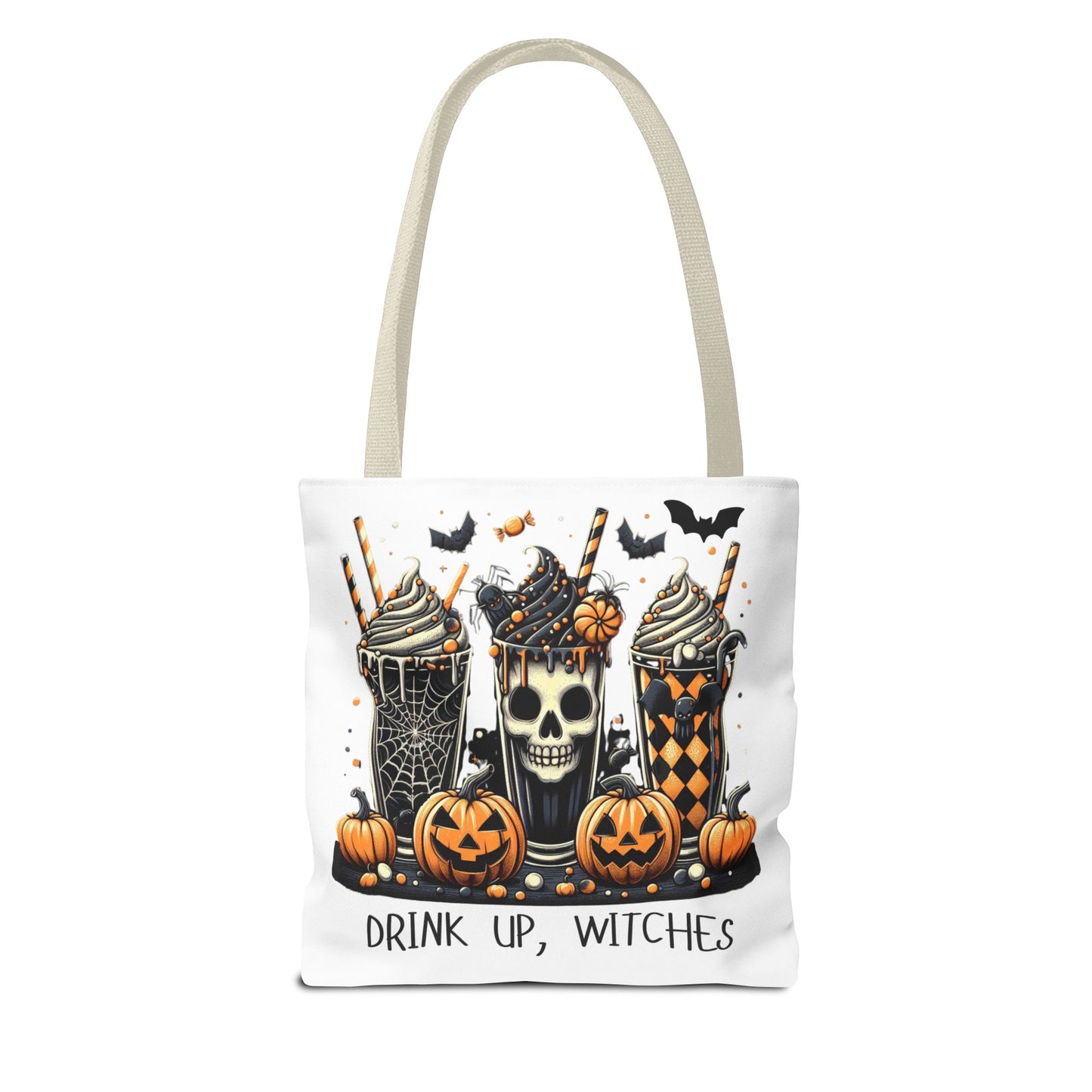 Drink Up Witches Tote Bag – Spooky Halloween Reusable Bag | Pumpkin Market Tote