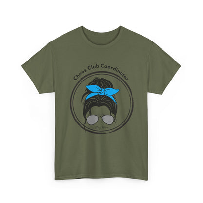 Boy Mom Chaos Club Tee – Funny Mom Graphic Shirt | Family Gathering Casual Wear