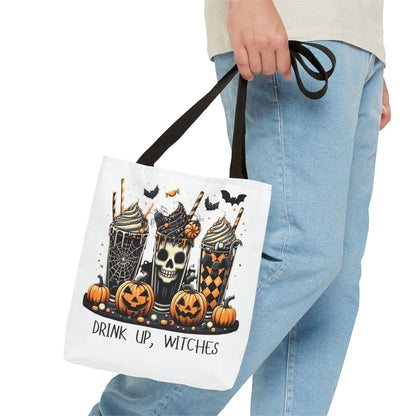 Drink Up Witches Tote Bag – Spooky Halloween Reusable Bag | Pumpkin Market Tote