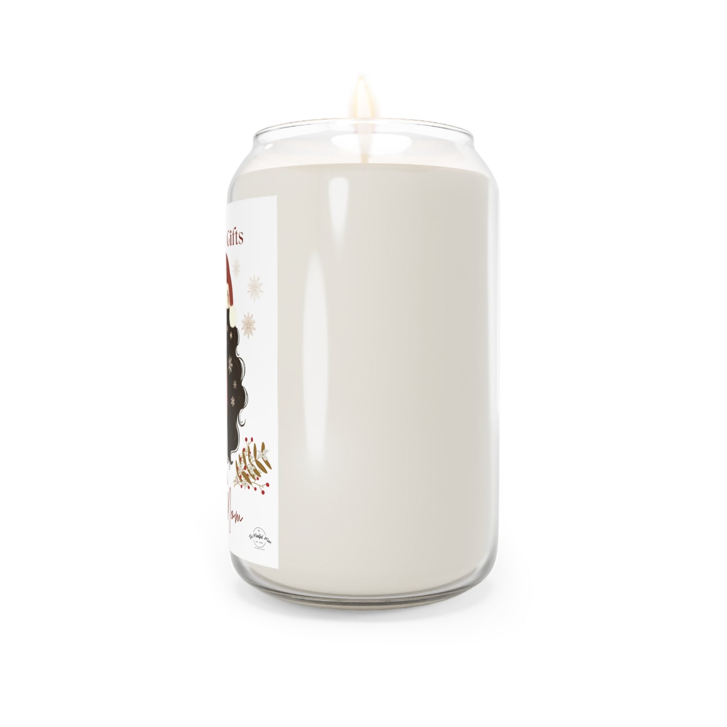 “My Greatest Gifts Call Me Mom” Luxury Holiday Soy Candle – 70–80 Hour Burn