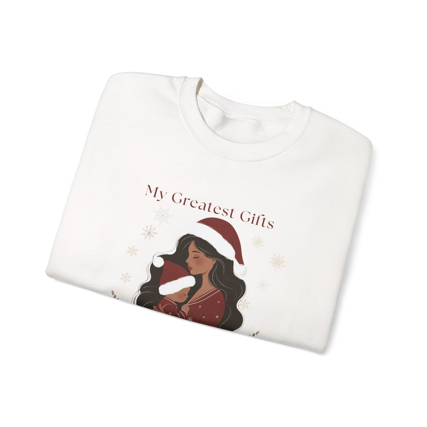 My Greatest Gifts Call Me Mom — Cozy Holiday Crewneck Sweatshirt