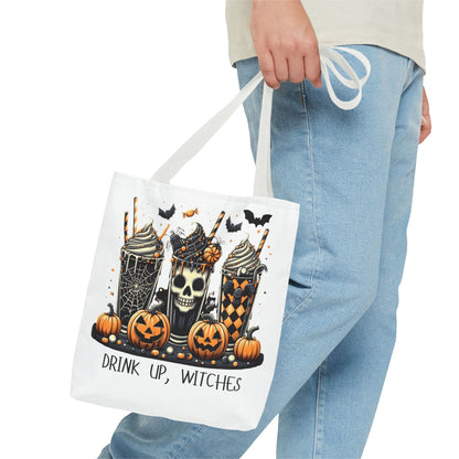 Drink Up Witches Tote Bag – Spooky Halloween Reusable Bag | Pumpkin Market Tote