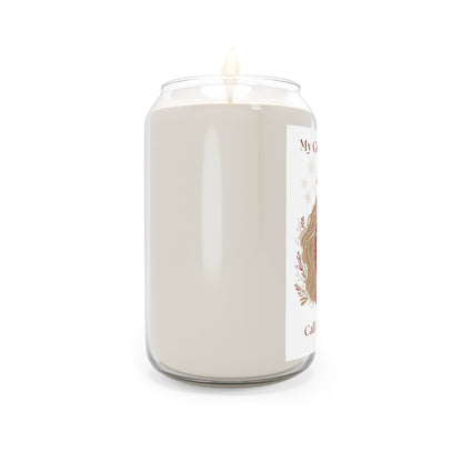 “My Greatest Gifts Call Me Mom” Luxury Holiday Soy Candle – 70–80 Hour Burn