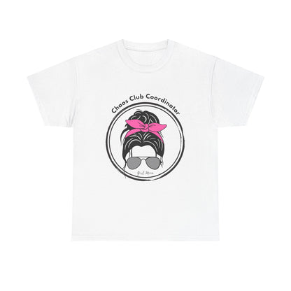 Girl Mom Chaos Club Tee – Funny Mom Graphic Shirt | Family & Everyday Casual