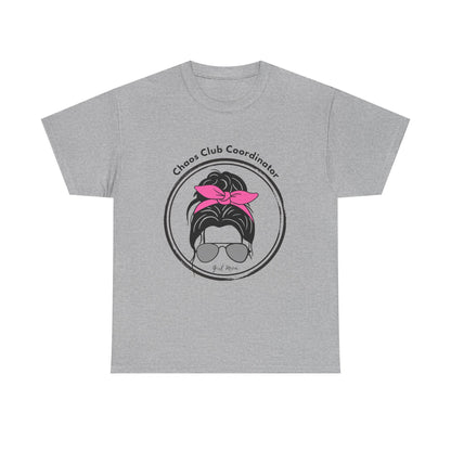 Girl Mom Chaos Club Tee – Funny Mom Graphic Shirt | Family & Everyday Casual