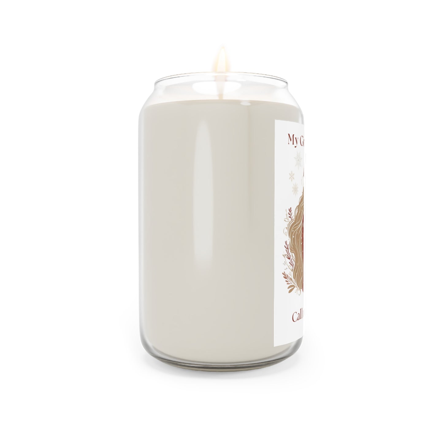“My Greatest Gifts Call Me Mom” Luxury Holiday Soy Candle – 70–80 Hour Burn