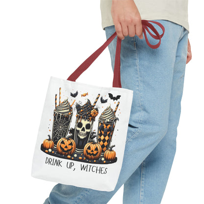 Drink Up Witches Tote Bag – Spooky Halloween Reusable Bag | Pumpkin Market Tote
