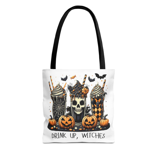 Drink Up Witches Tote Bag – Spooky Halloween Reusable Bag | Pumpkin Market Tote