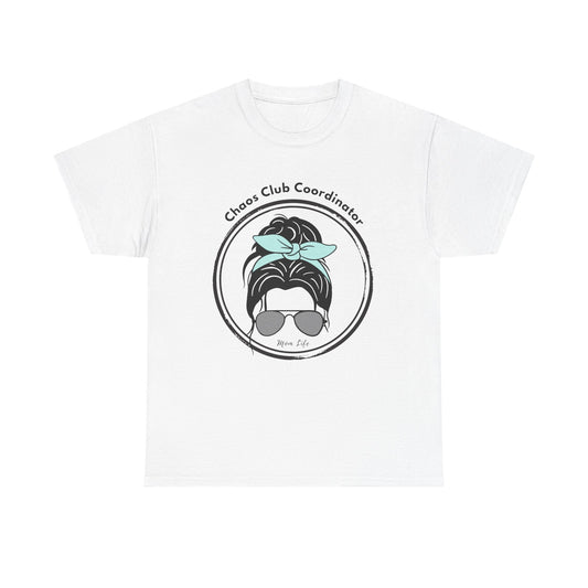 Mom Chaos Club Tee – Funny Graphic Shirt for Moms | Everyday Casual Wear