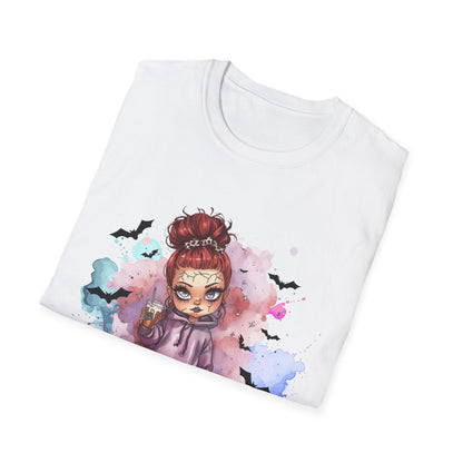Pumpkin Pixie “Creepin’ It Real” Tee – Cute Halloween Shirt | Spooky Doll Vibe Fall Outfit