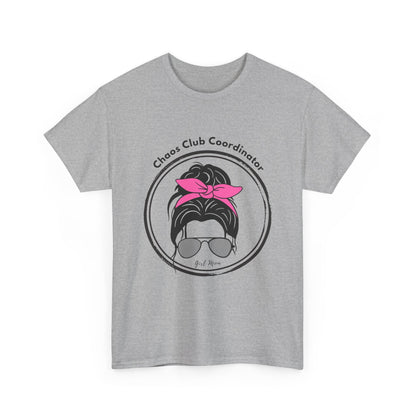 Girl Mom Chaos Club Tee – Funny Mom Graphic Shirt | Family & Everyday Casual
