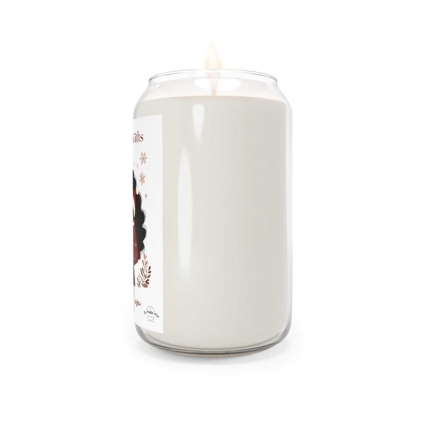 “My Greatest Gifts Call Me Mom” Luxury Holiday Soy Candle – 70–80 Hour Burn