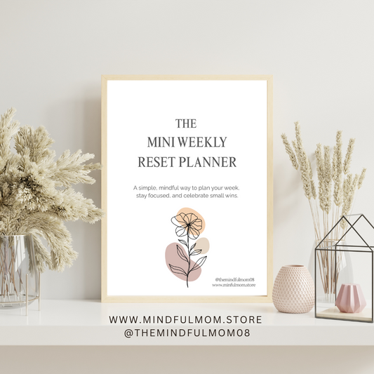 DIGITAL- The Mini Weekly Reset Planner